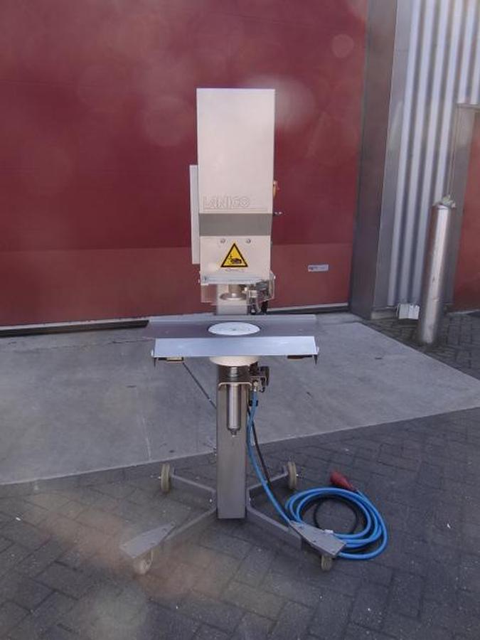 Gebruikt Lanico V110P H semi automatic Can seamer