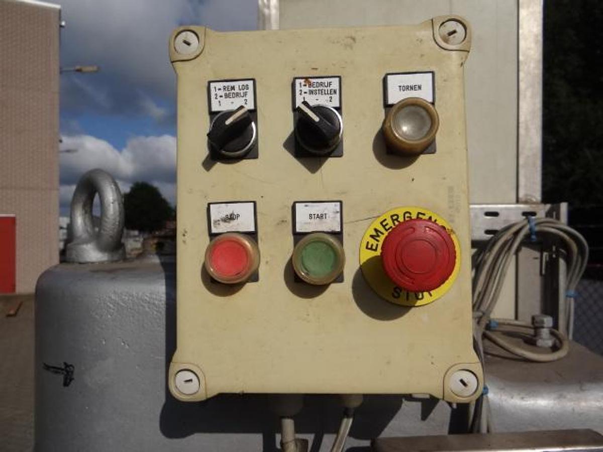 Gebruikt Lanico DT265 automatic Can seamer 153mm