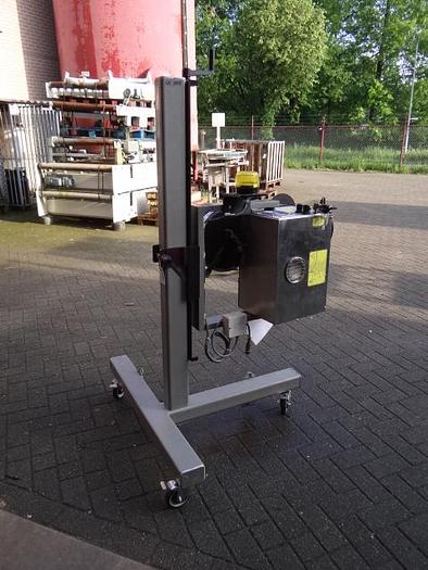 Used mobile label aplicator with printer