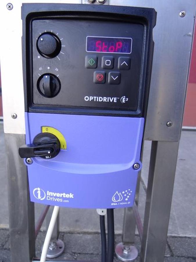 Gebruikt Stainless steel turntable 700mm diameter with invertor