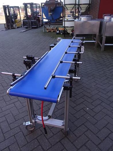 Used Videojet carton labeler with coder