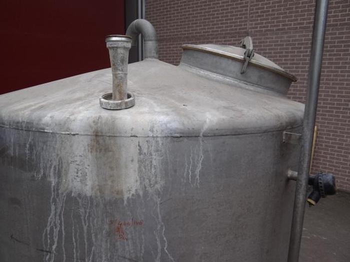 Used RVS enkelwandige tank