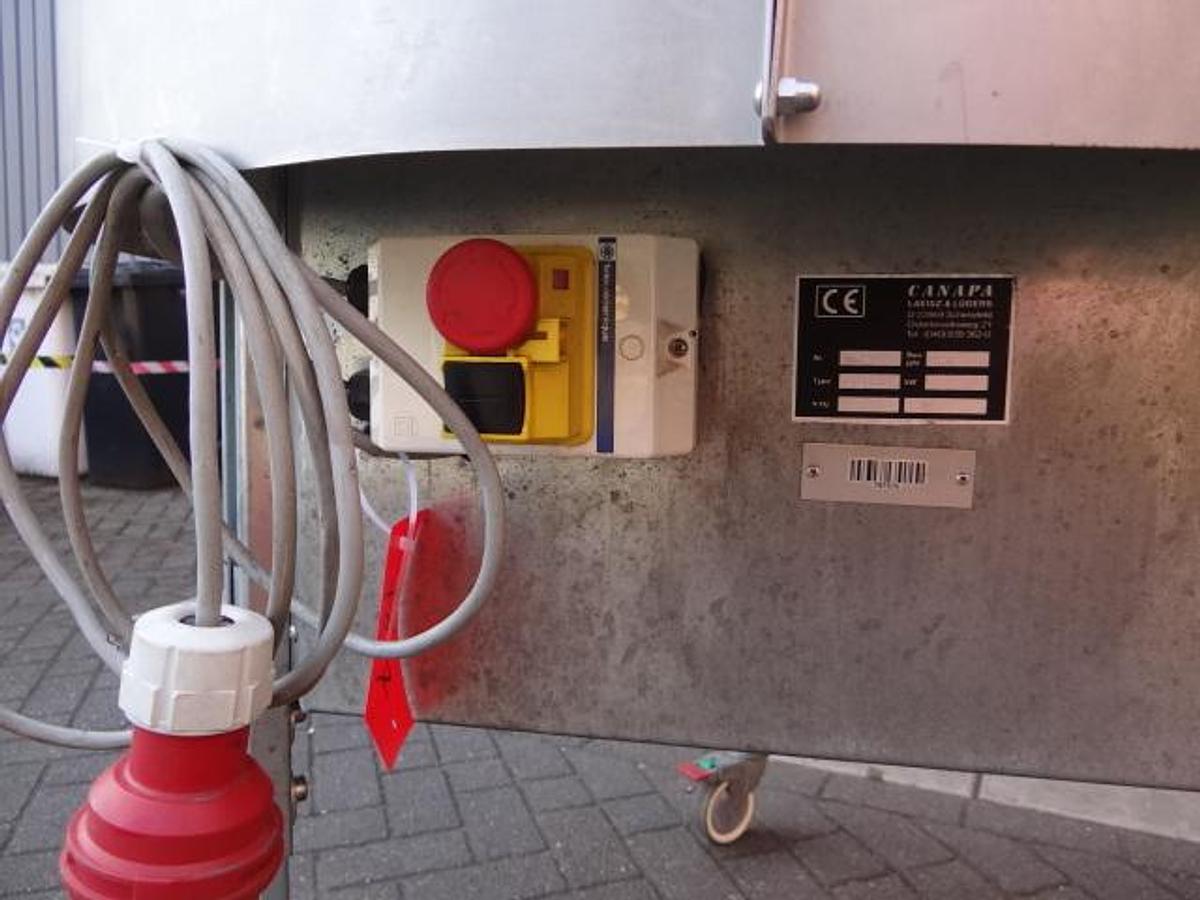 Gebruikt Turning table 1200mm diameter Plastic top