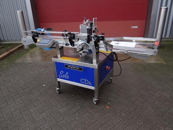 Used Labeler selfadhesive wraparround or spot