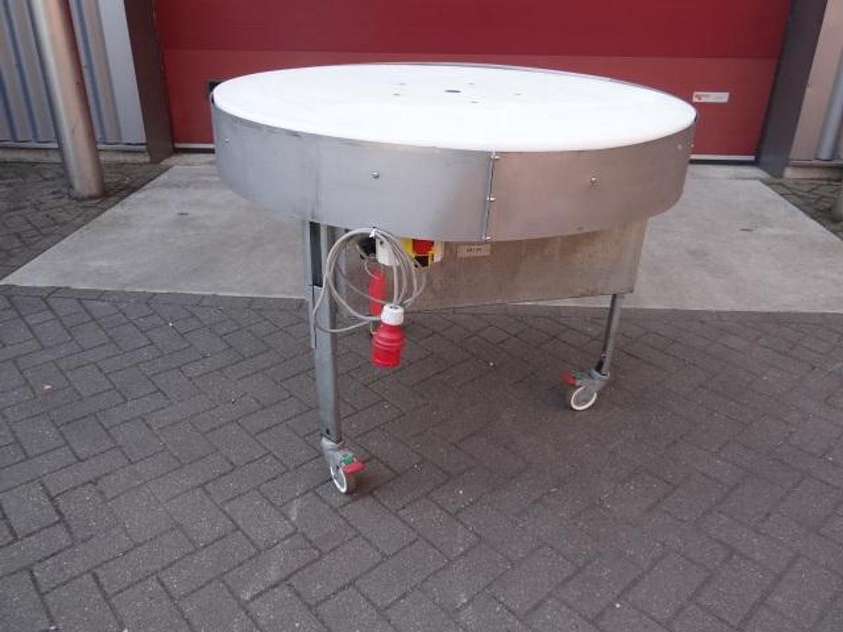 Gebruikt Turning table 1200mm diameter Plastic top