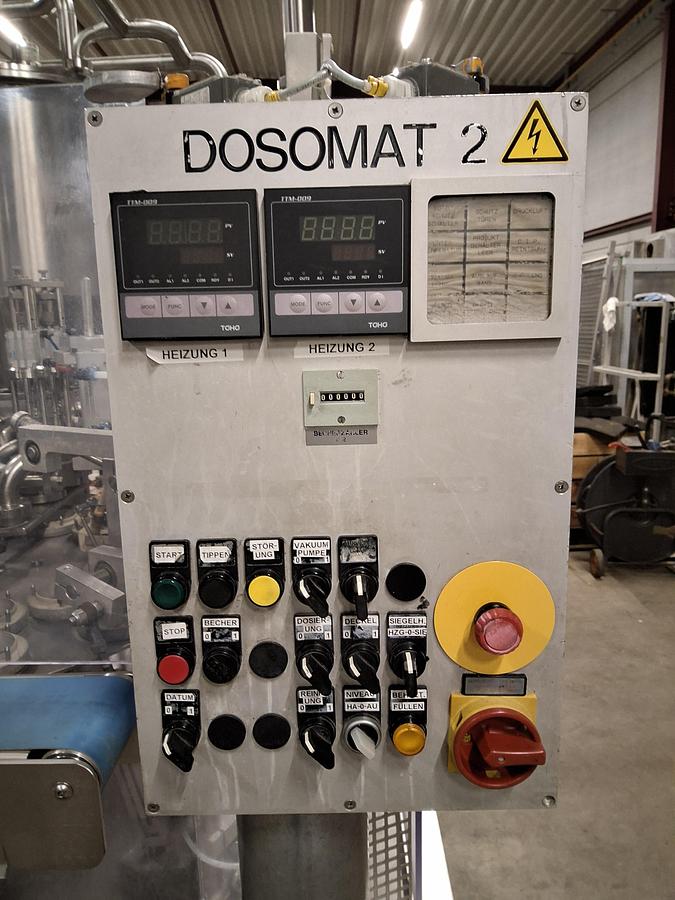 Gebruikt Waldner dosomat 2/2 cup filler/sealer
