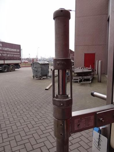 Used Pneumatische RVS vatpomp