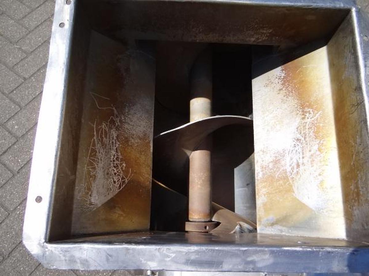 Gebruikt direct heated Steam screw blancher