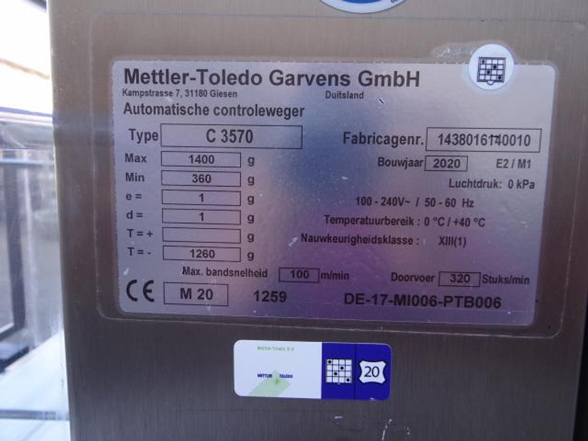Gebruikt Checkweigher Metler Toledo