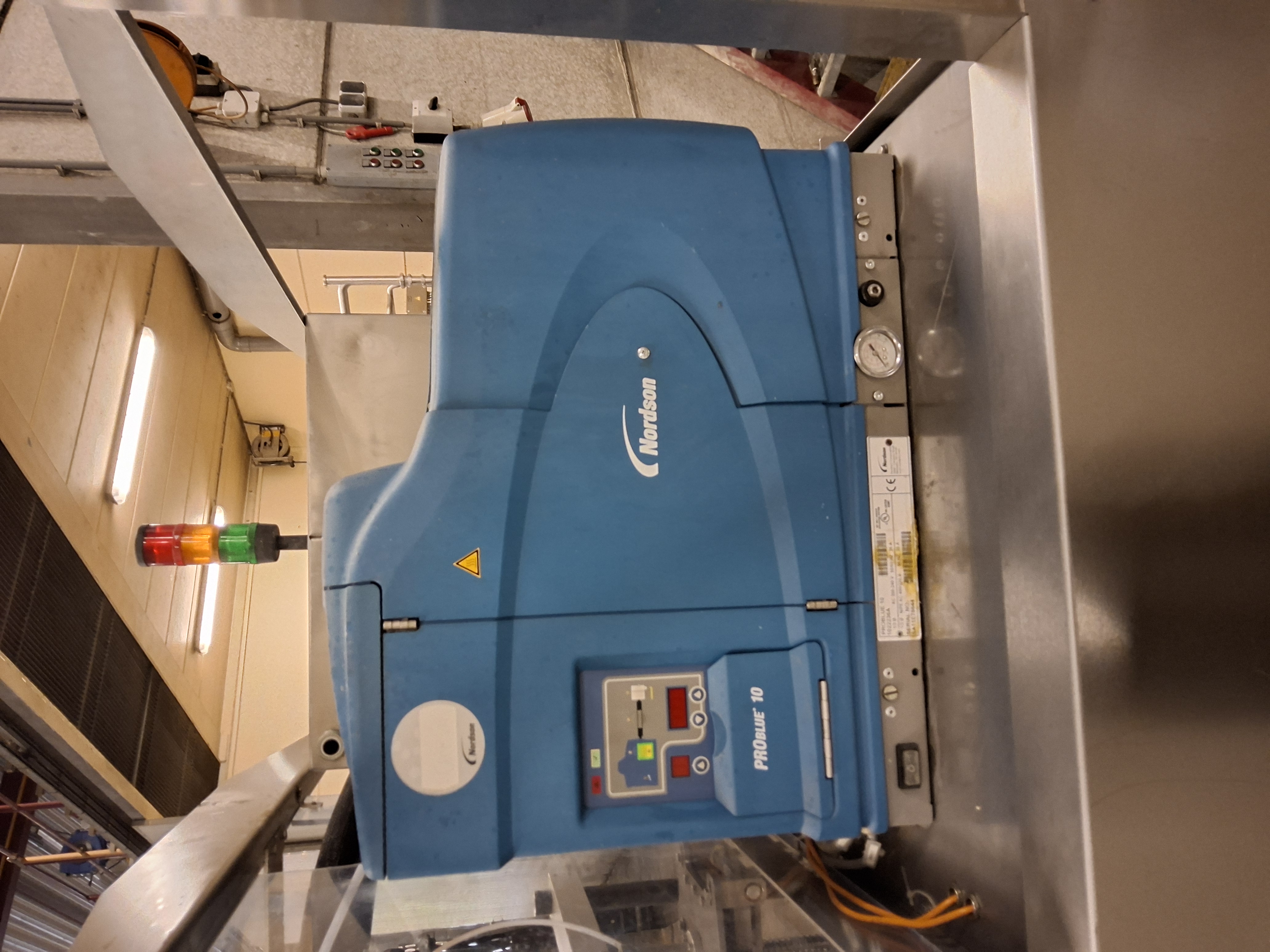 Gebruikt Carton tray erector for yogurt tray top-tray 406