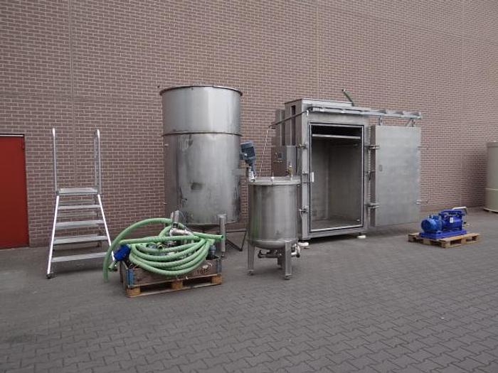 Used Lubot & Wakker 1 pallet kamer evacueer unit