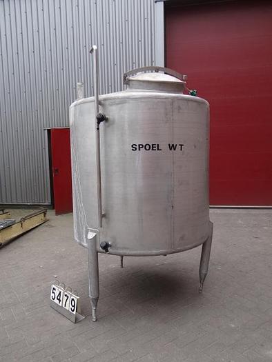 Used RVS enkelwandige tank