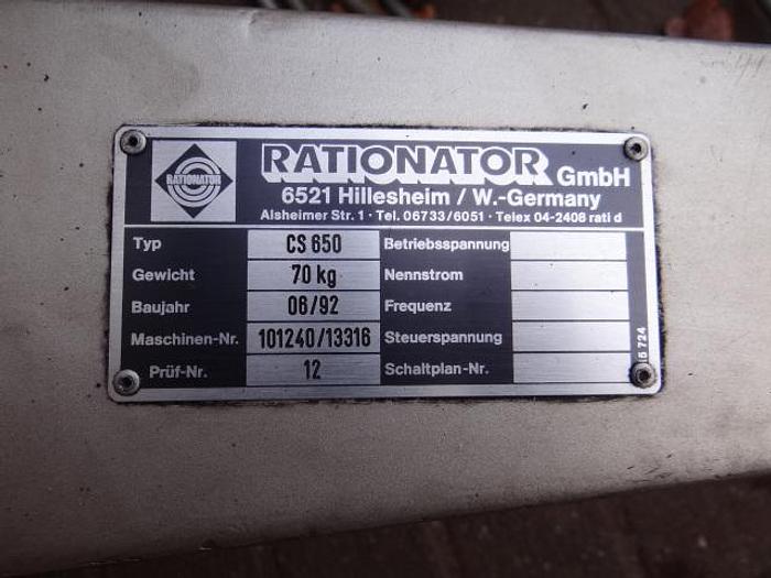 Used Rationator CS850