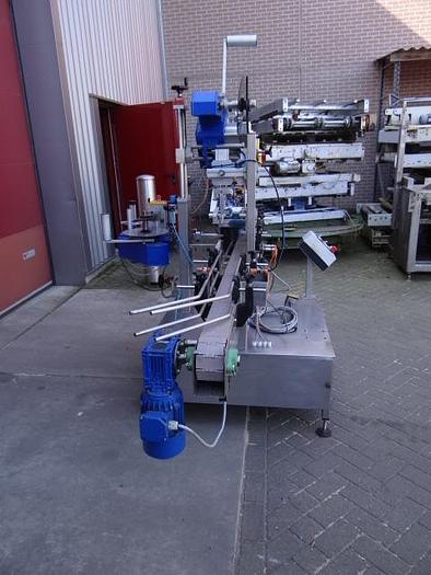 Gebruikt Labeler selfadhesive wraparround or spot and top