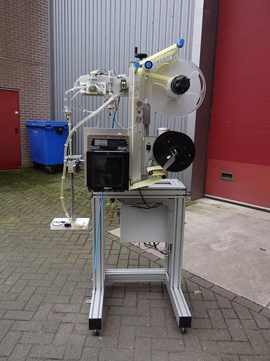 Used top labeler with printer