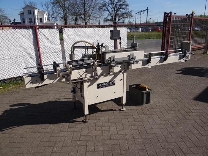 Gebruikt Langguth unomatic 7000 wetglue labeler