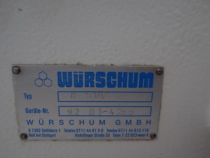 Used Wurschum H-500