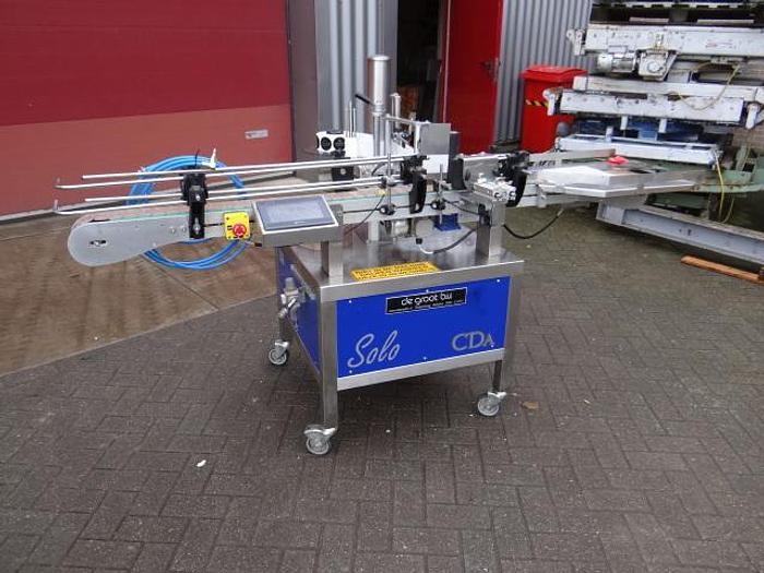 Used Labeler selfadhesive wraparround or spot