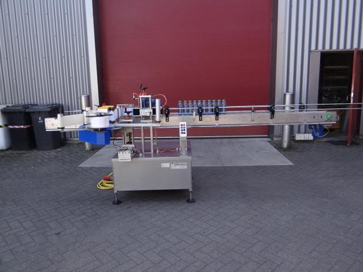 Gebruikt Automatic selfadhesive labeler spot or wrap around