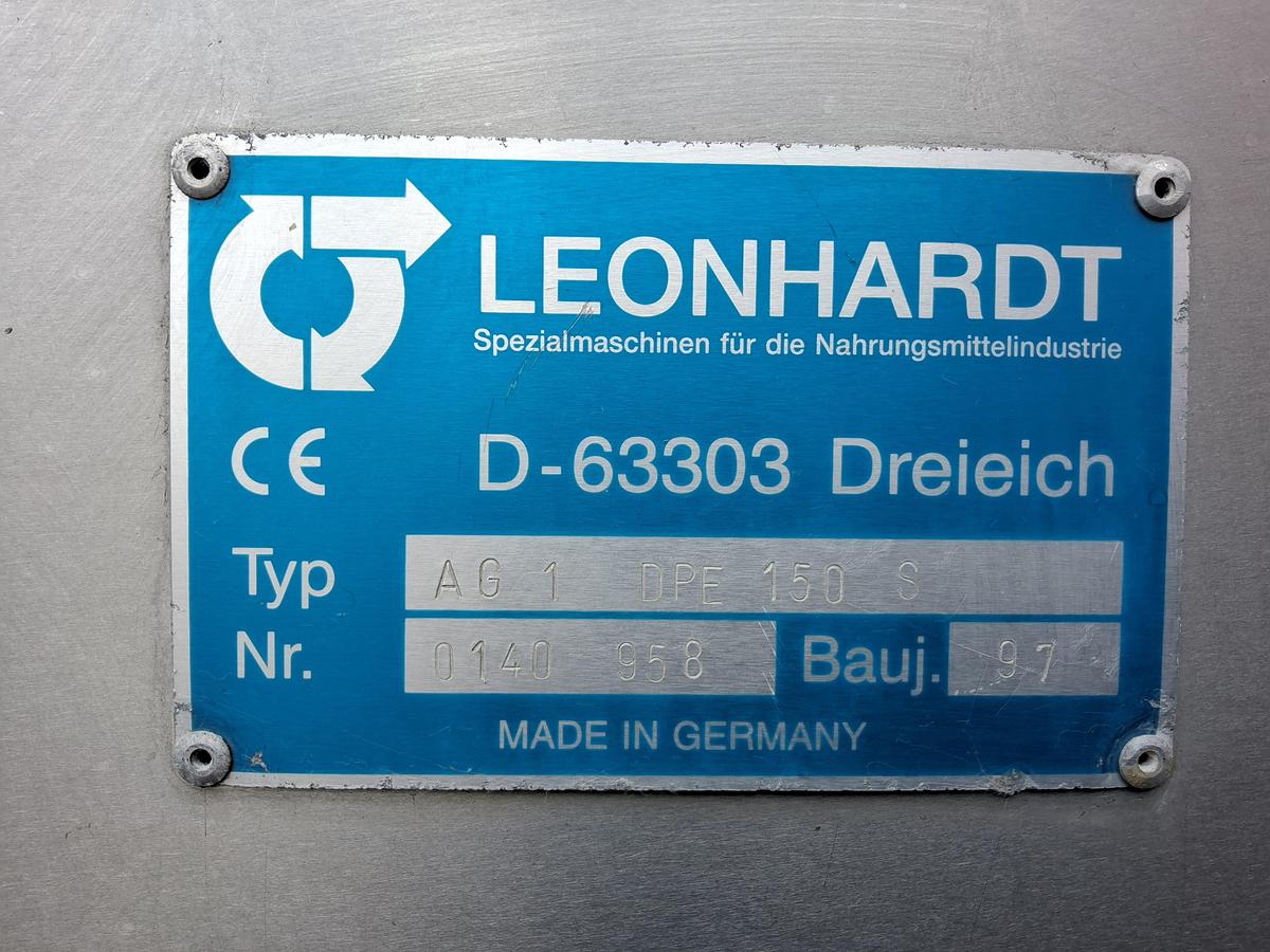 Gebruikt Piston dosing machine with infeed auger leonhardt ag-1 dpe 150 S