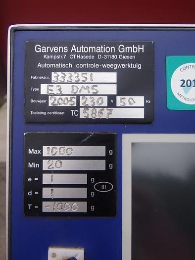 Used 2005 Garvens E3 DM5