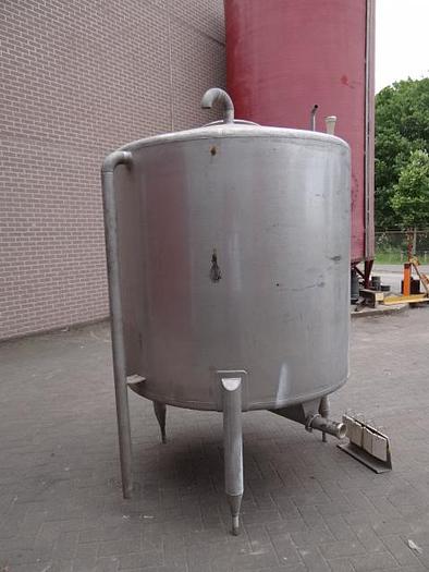 Used RVS enkelwandige tank
