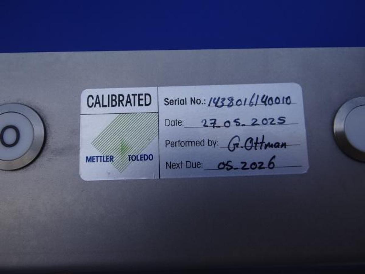 Gebruikt Checkweigher Metler Toledo