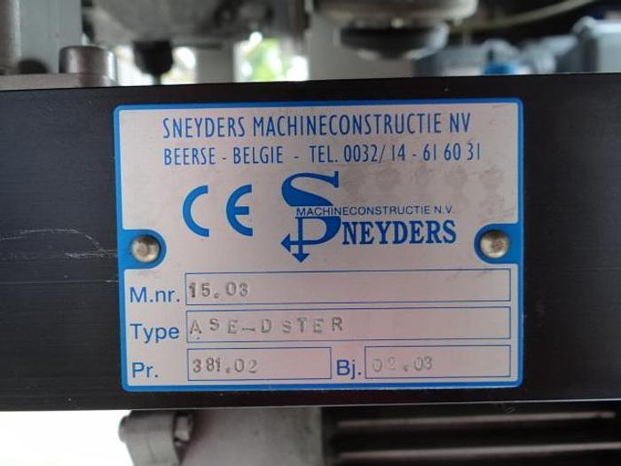 Used 2003 Sneyders ase-dster
