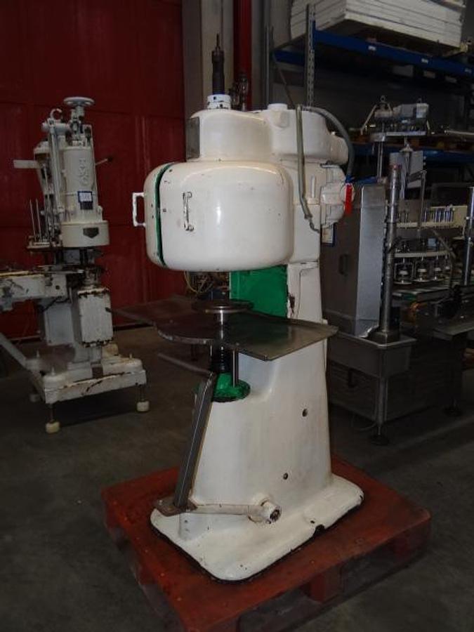 Gebruikt semi automatic seamer 153mm