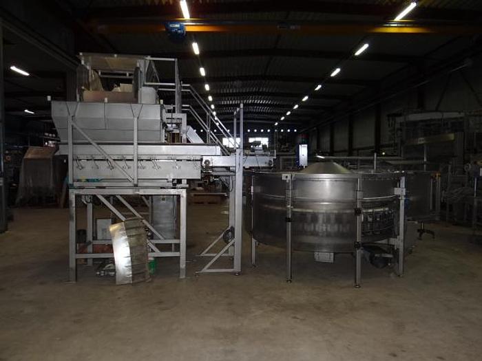 Used Rotating plate filler 40 station for cans or jars