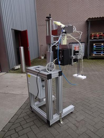 Used top labeler with printer