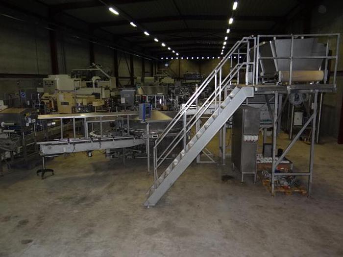 Used Rotating plate filler 40 station for cans or jars