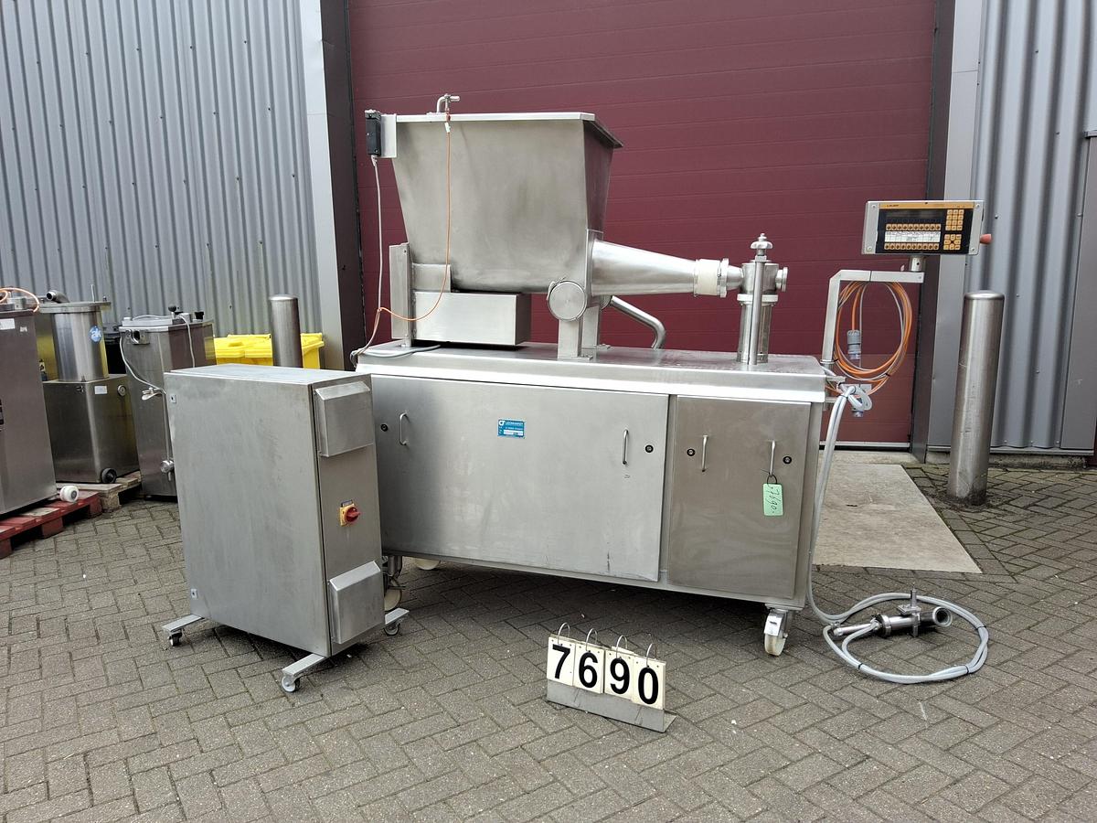 Gebruikt Piston dosing machine with infeed auger leonhardt ag-1 dpe 150 S