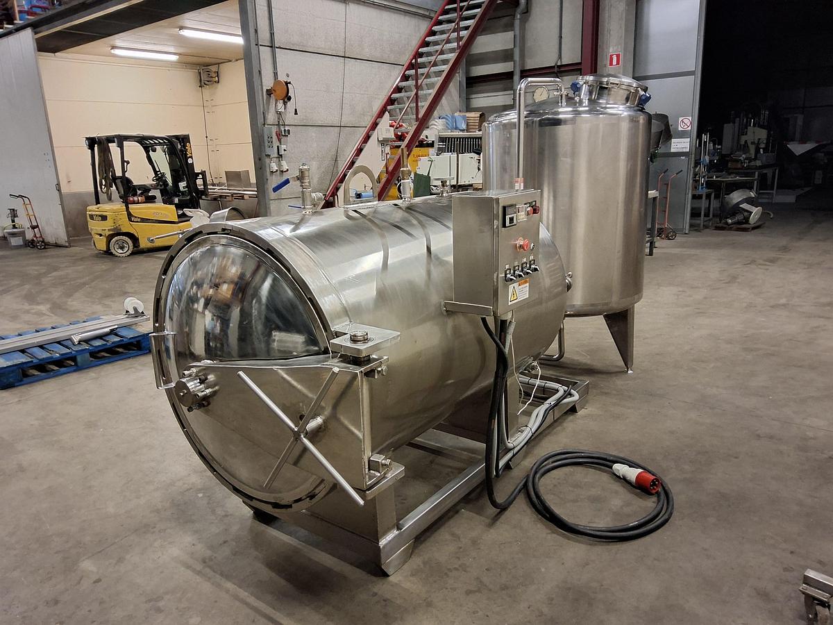 Gebruikt Electric heated spray retort/autoclave