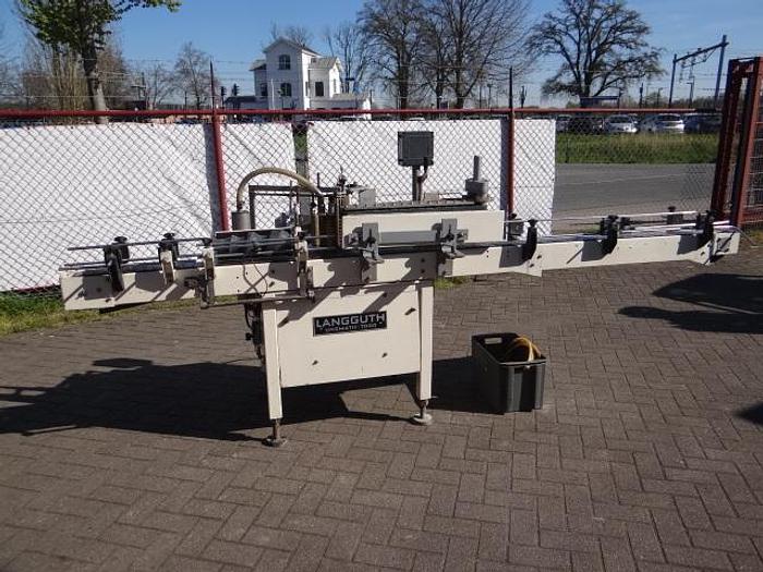 Gebruikt Langguth unomatic 7000 wetglue labeler