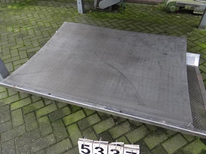 Used Losse zeefplaat beschadigd
