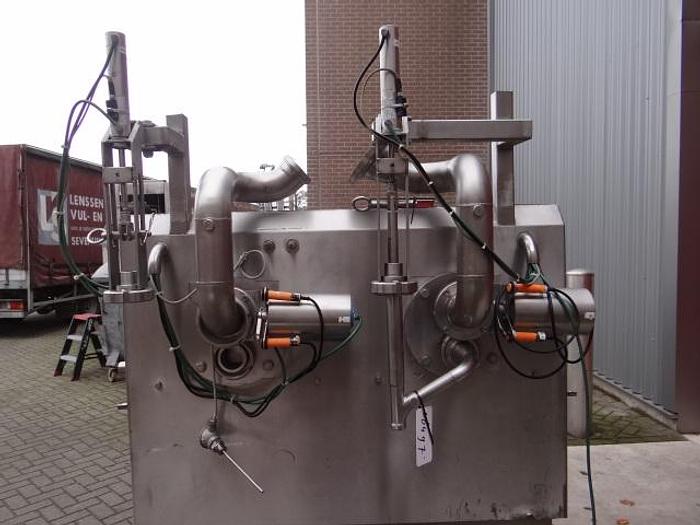 Used 2 station piston filler 5ltr
