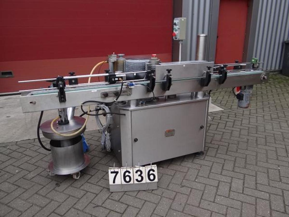 Gebruikt Automatic wetglue labeler