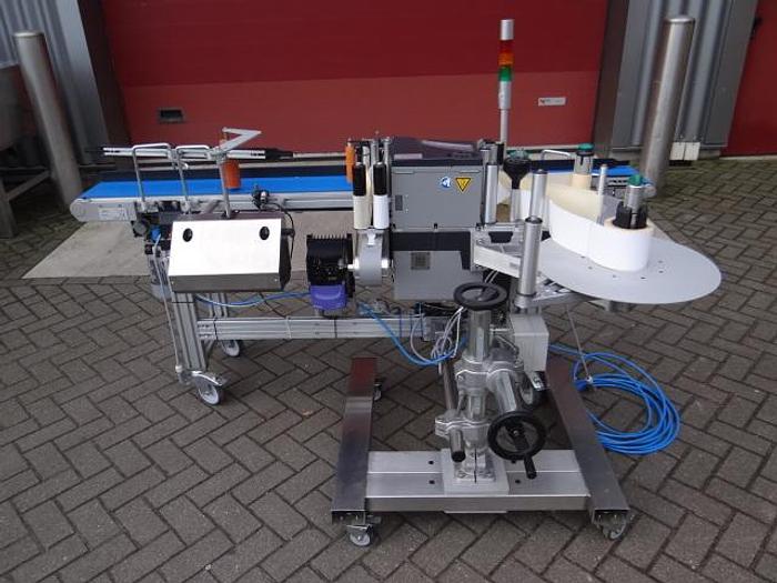 Used Novex Carton labeler/coder