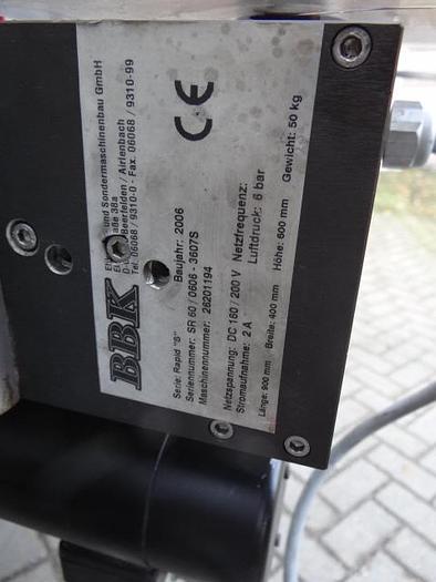 Used BBK Labeler  top/ spotwraparound