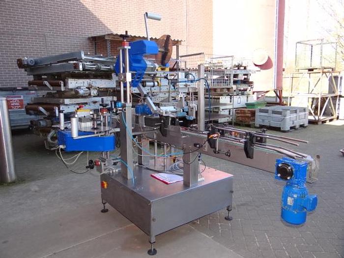 Gebruikt Labeler selfadhesive wraparround or spot and top