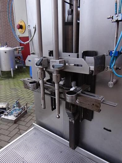 Used 2 station piston filler