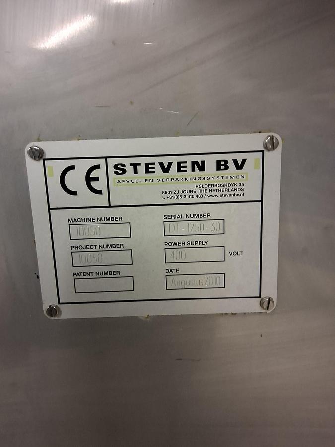 Gebruikt Turningtable 1250mm diameter Stainless