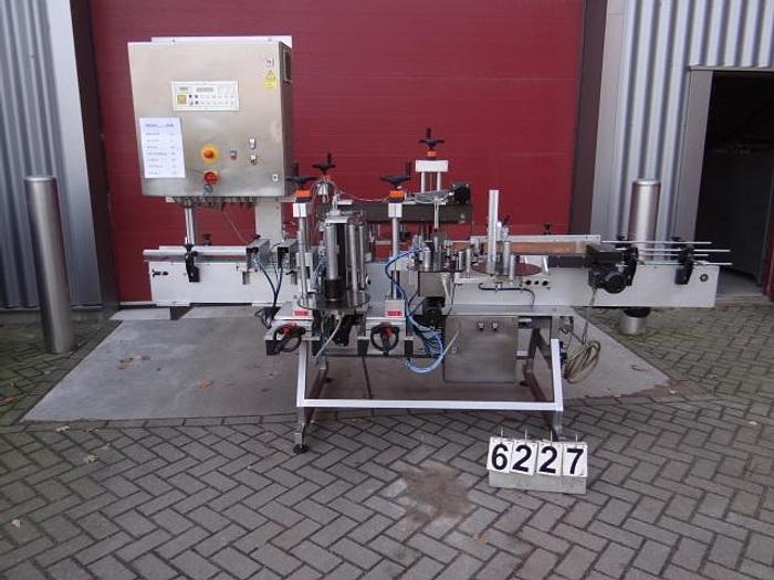 Used BBK Labeler  top/ wraparoun