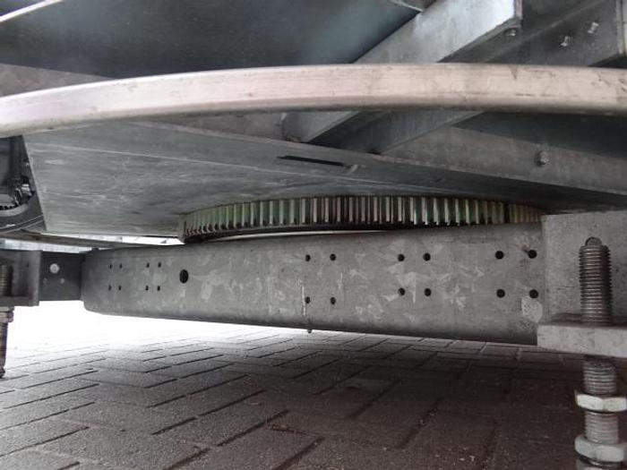 Used Stale aangedreven draaistation voor pallets 1250 mm