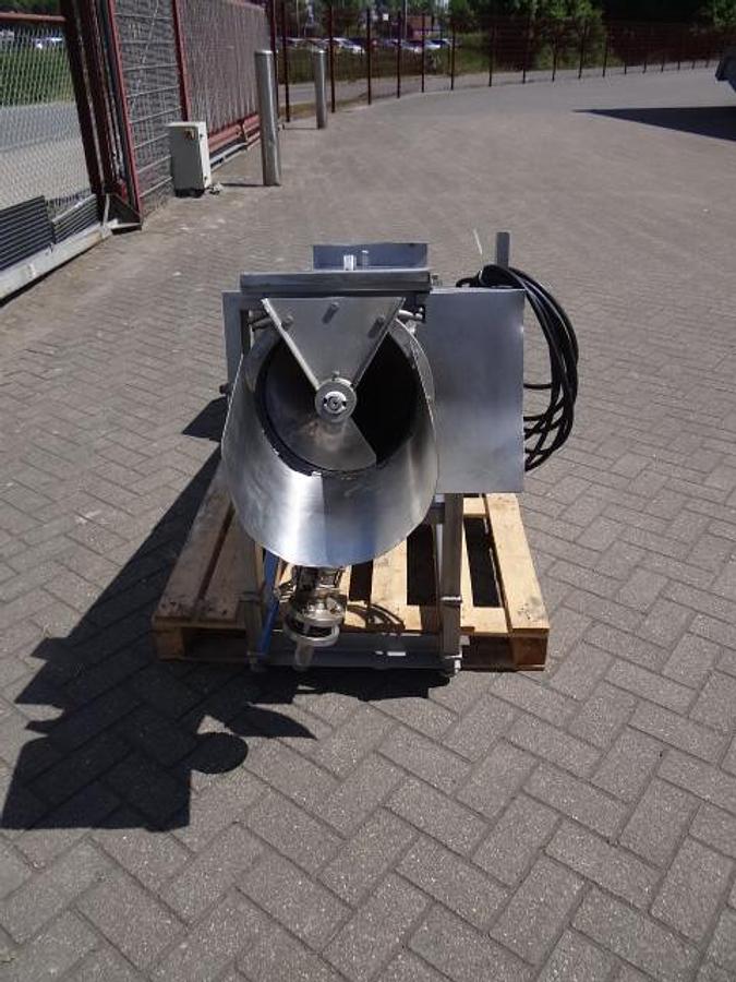 Gebruikt direct heated Steam screw blancher