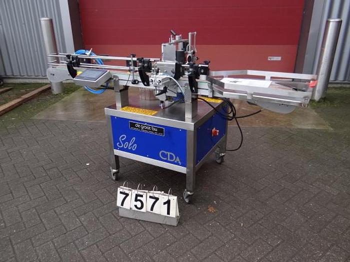 Used Labeler selfadhesive wraparround or spot