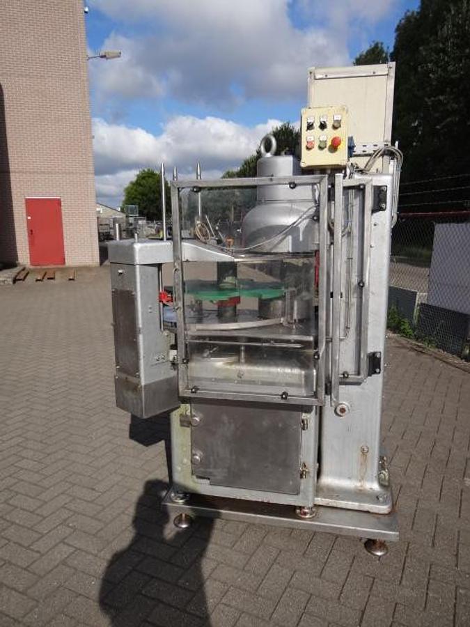 Gebruikt Lanico DT265 automatic Can seamer 153mm