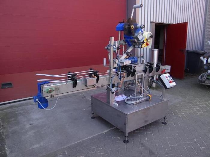 Gebruikt Labeler selfadhesive wraparround or spot and top