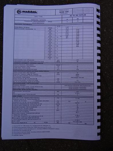 Used 2007 Mattei AC15L plus